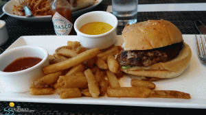 NBA Café Classic Burger