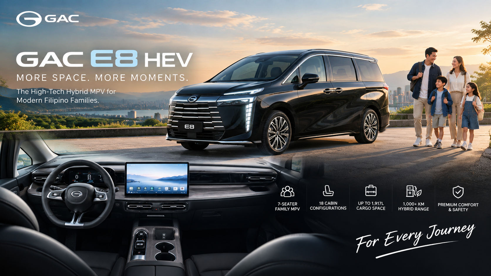 GAC E8 HEV: A Family MPV Built for Everyday Life and Long Road Trips
