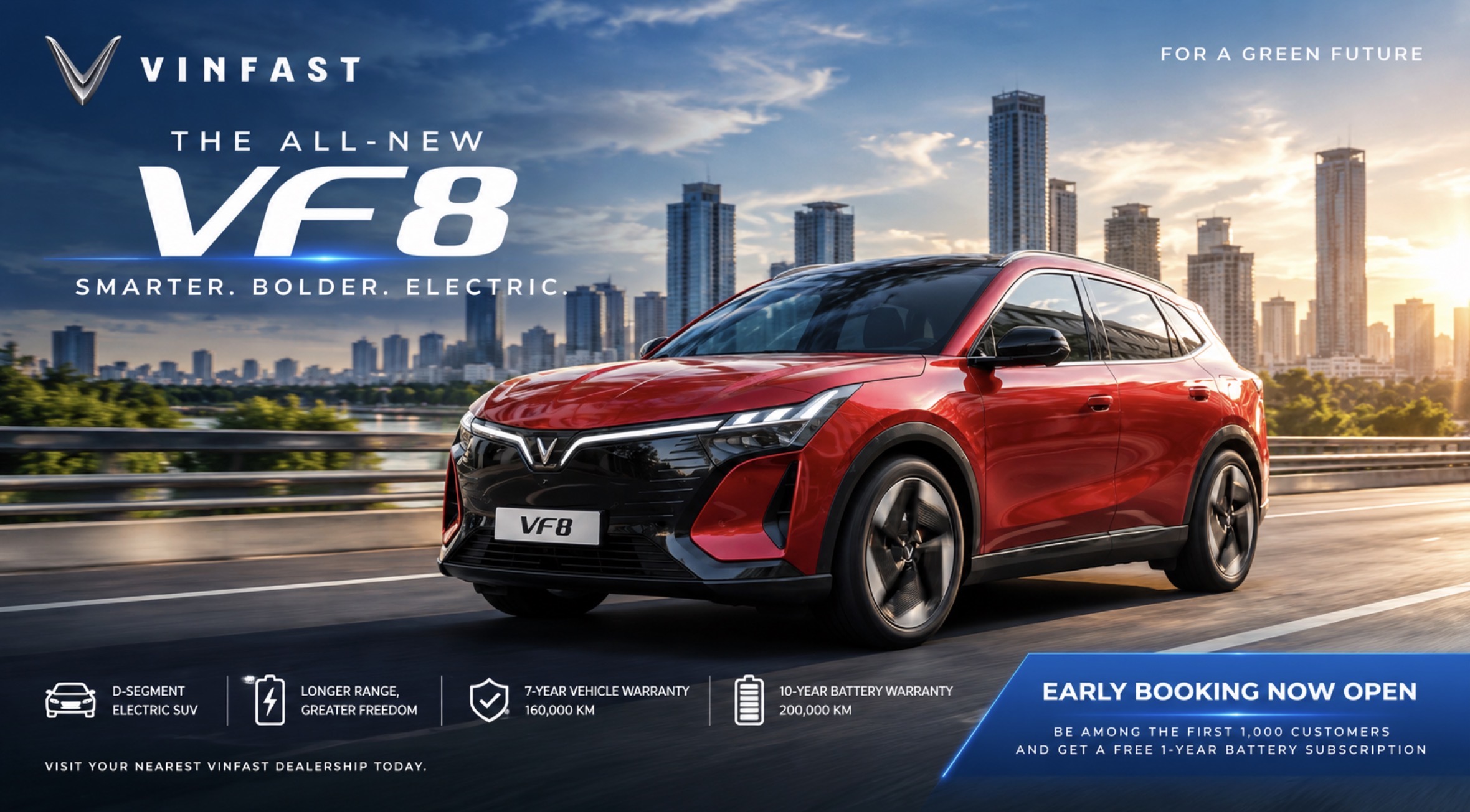 VinFast Opens Early Bookings for the All-New VF 8 in the Philippines